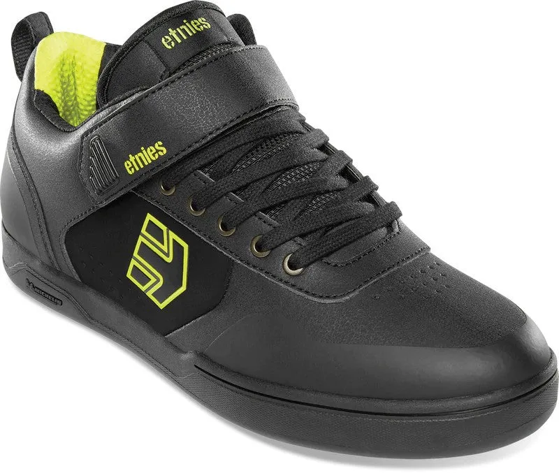 Etnies Culvert Mid Flat Pedal Shoes Black/lime