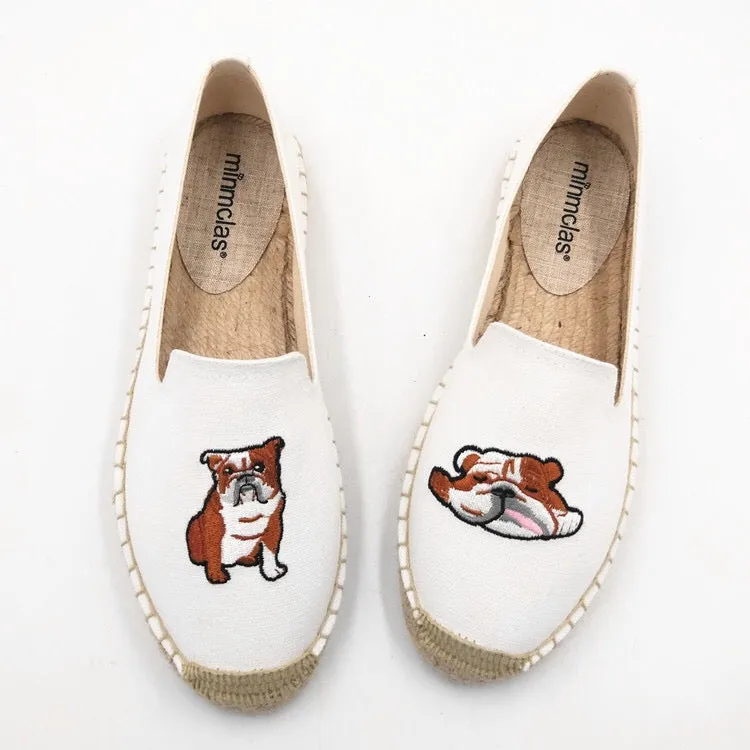 Fashion Personality New Embroidered Fisherman Women Shoes