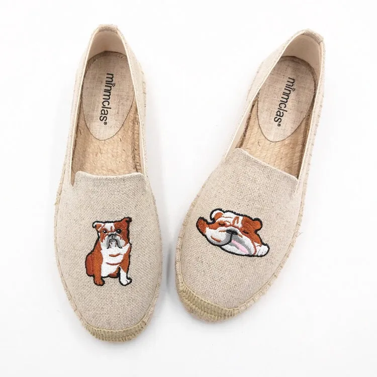 Fashion Personality New Embroidered Fisherman Women Shoes