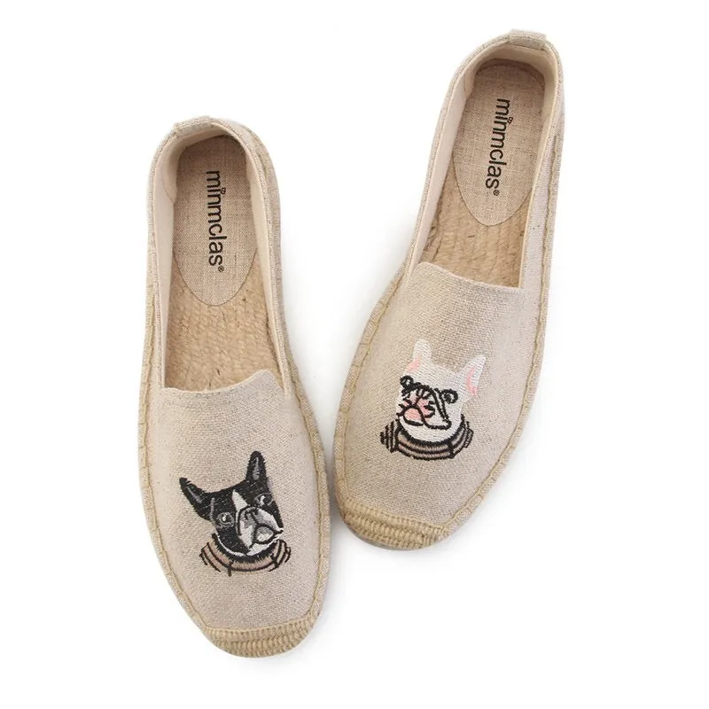 Fashion Personality New Embroidered Fisherman Women Shoes