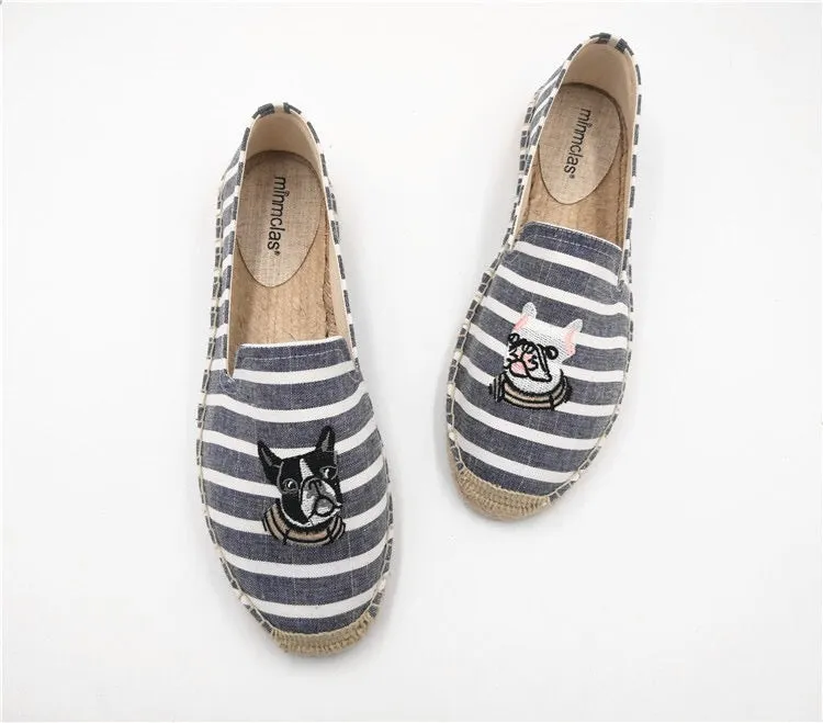 Fashion Personality New Embroidered Fisherman Women Shoes