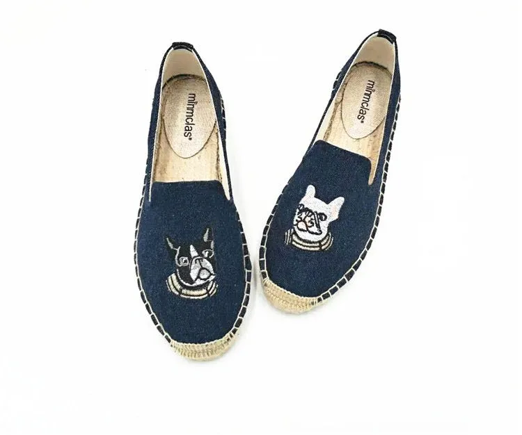 Fashion Personality New Embroidered Fisherman Women Shoes