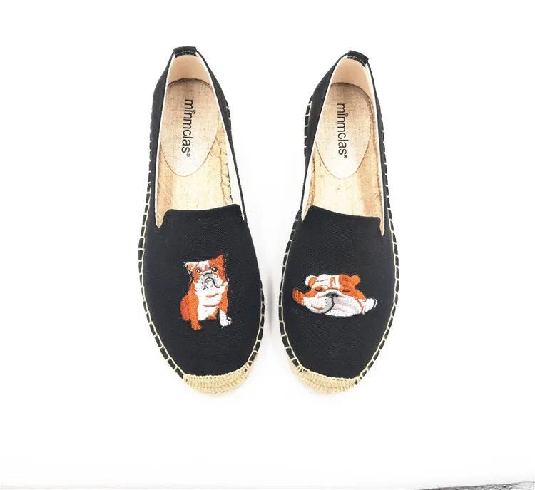 Fashion Personality New Embroidered Fisherman Women Shoes
