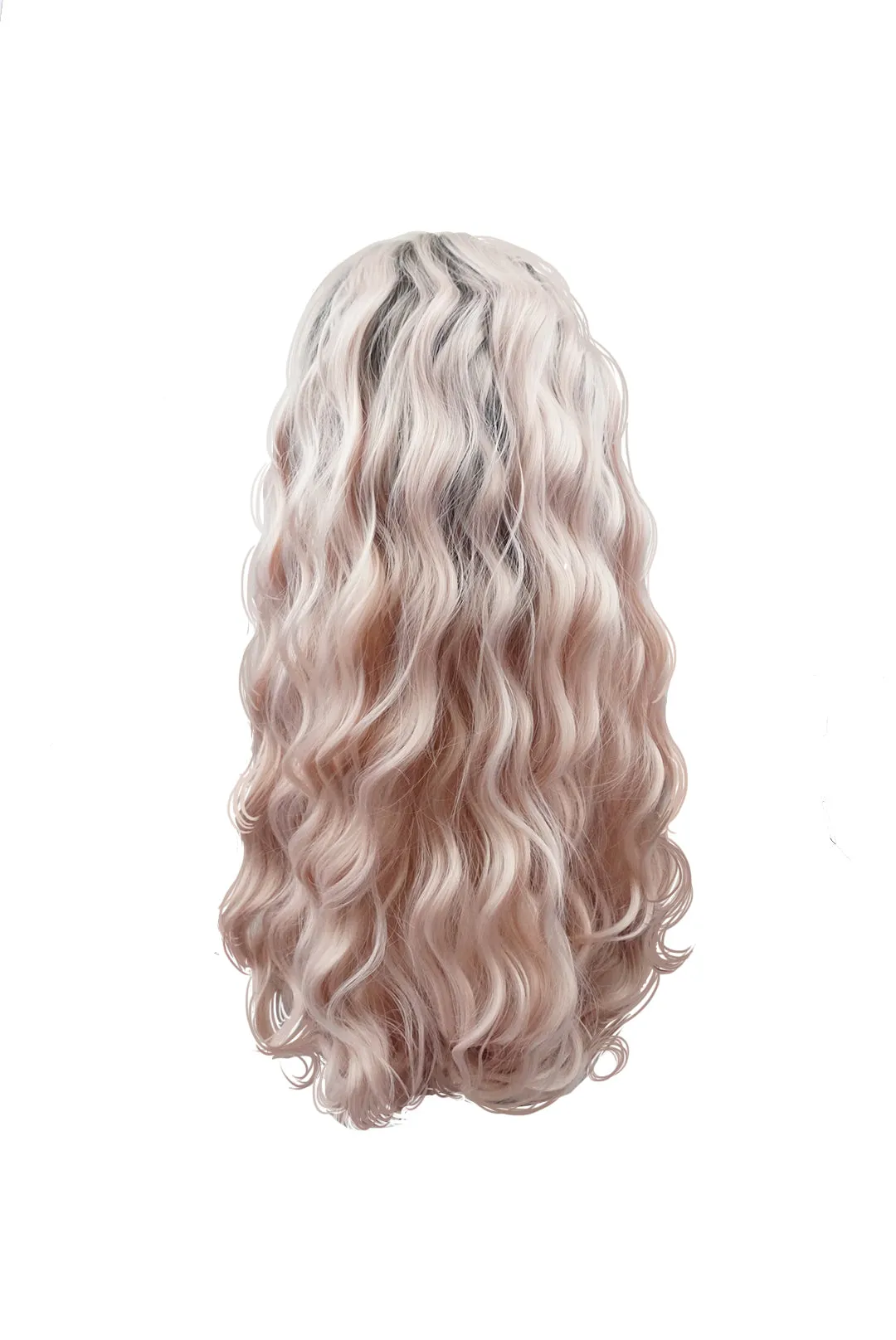 Flamingo｜Synthetic Swiss Lace Front Wig