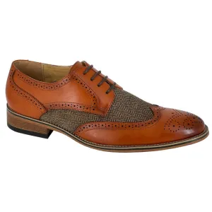 Goor M410B Mens Brogue Gibson Shoes