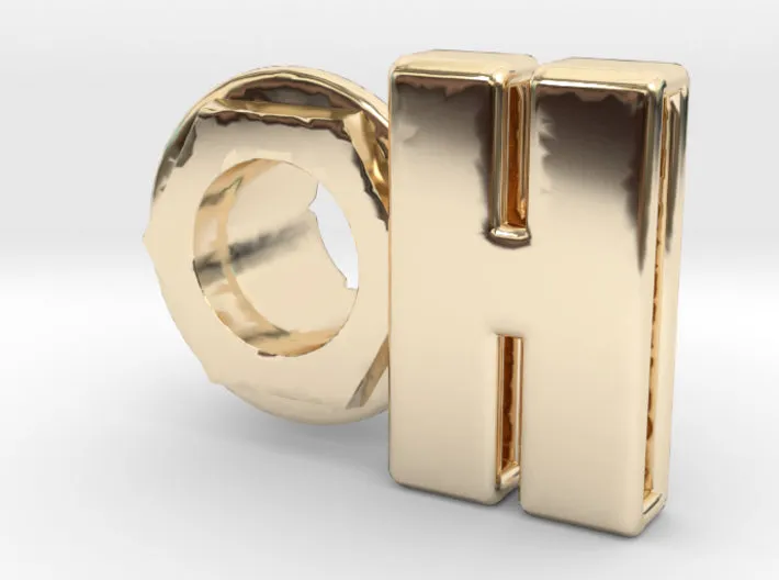 (H) Octagon 3D Eyelet 4/16 Inch Left Hole