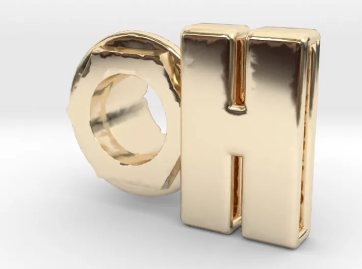 (H) Octagon 3D Eyelet 4/16 Inch Left Hole