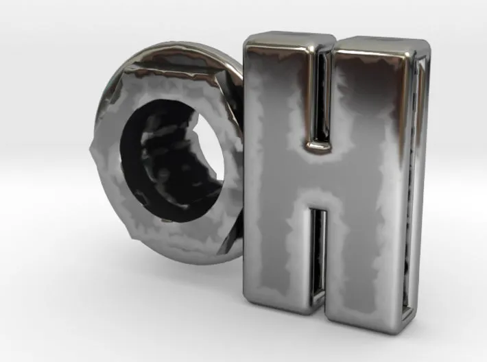 (H) Octagon 3D Eyelet 4/16 Inch Left Hole