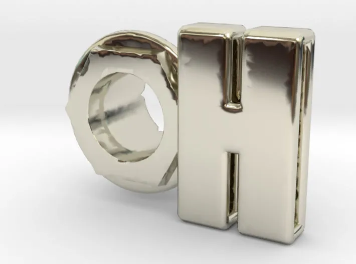 (H) Octagon 3D Eyelet 4/16 Inch Left Hole