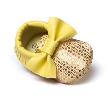Handmade Soft Bottom Fashion Tassels Baby Moccasin Newborn Babies Shoes 14-colors PU leather Prewalkers Boots
