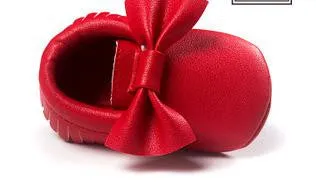 Handmade Soft Bottom Fashion Tassels Baby Moccasin Newborn Babies Shoes 14-colors PU leather Prewalkers Boots