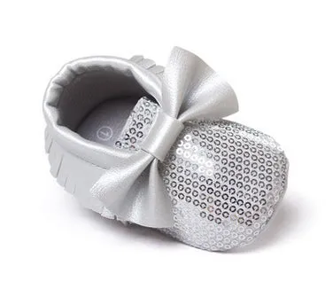 Handmade Soft Bottom Fashion Tassels Baby Moccasin Newborn Babies Shoes 14-colors PU leather Prewalkers Boots