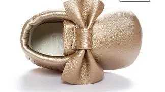 Handmade Soft Bottom Fashion Tassels Baby Moccasin Newborn Babies Shoes 14-colors PU leather Prewalkers Boots