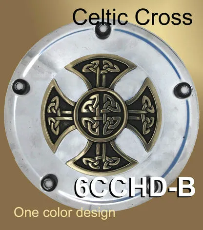 Harley Derby Cover Celtic Cross Emblem - Harley Davidson Accessory