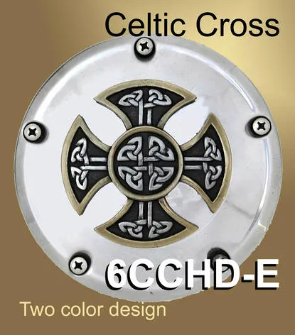 Harley Derby Cover Celtic Cross Emblem - Harley Davidson Accessory