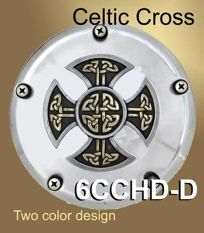 Harley Derby Cover Celtic Cross Emblem - Harley Davidson Accessory