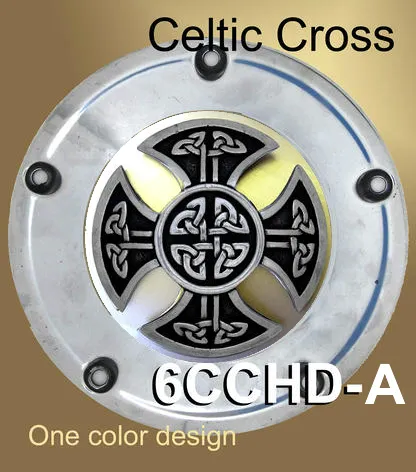 Harley Derby Cover Celtic Cross Emblem - Harley Davidson Accessory