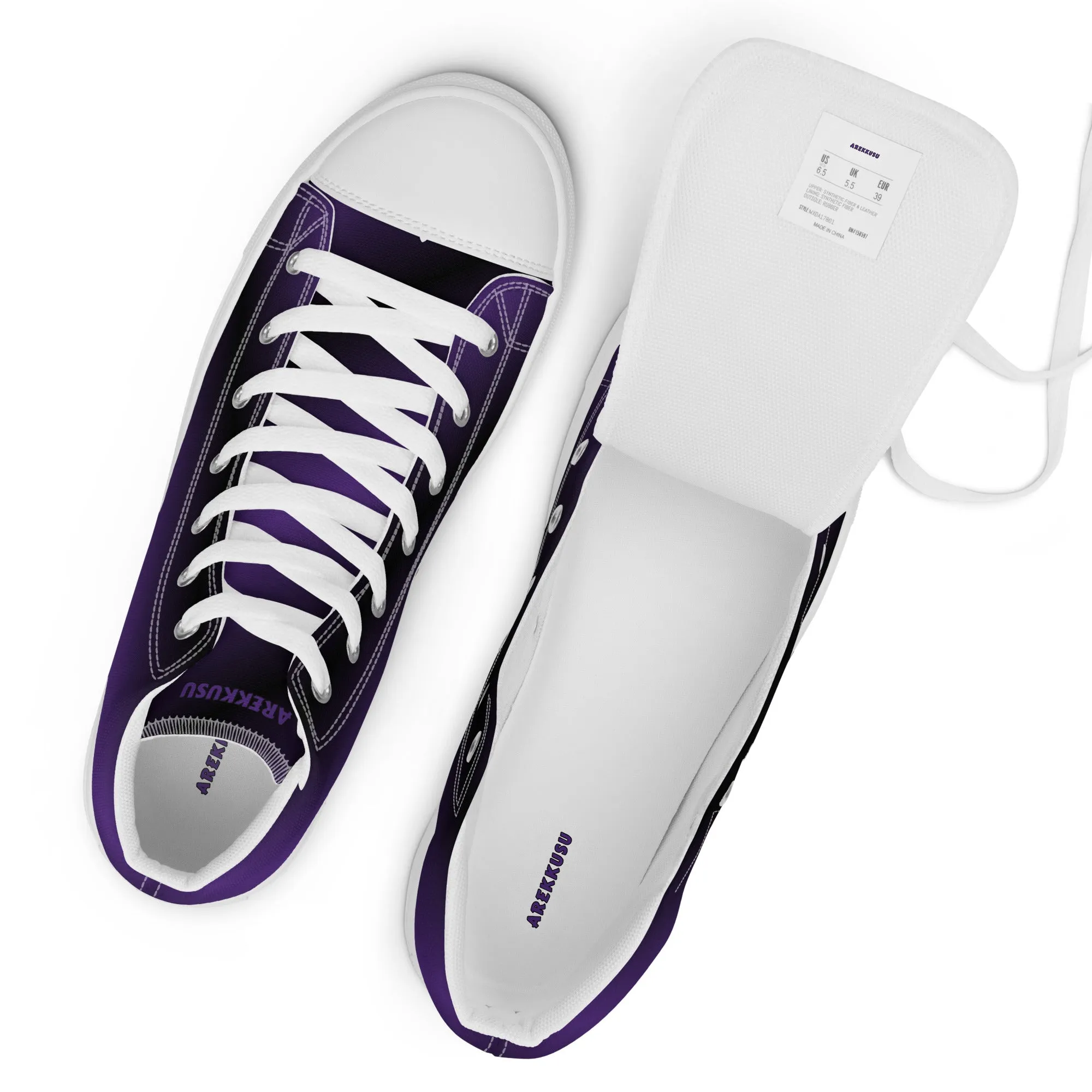 High Top Canvas Shoes