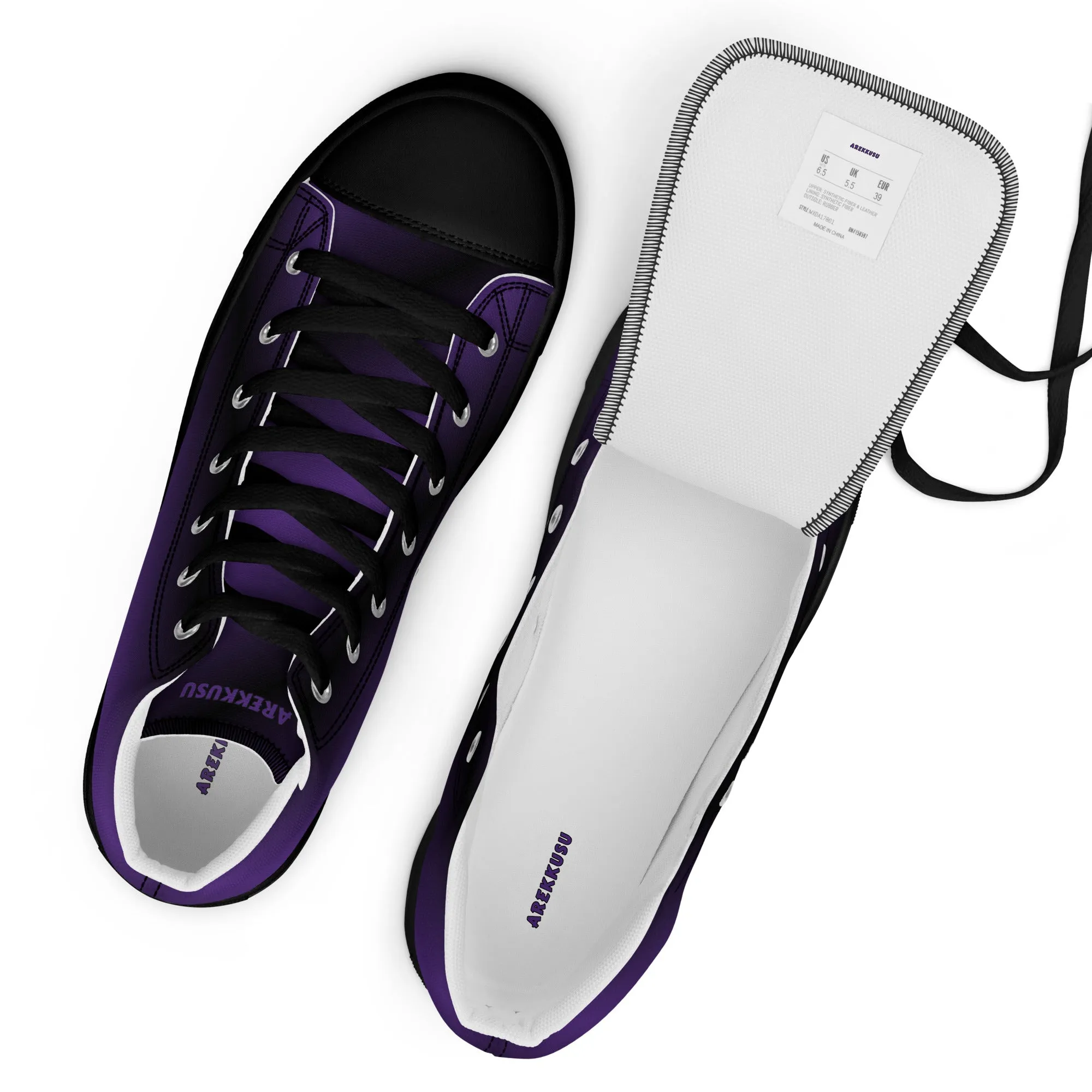 High Top Canvas Shoes