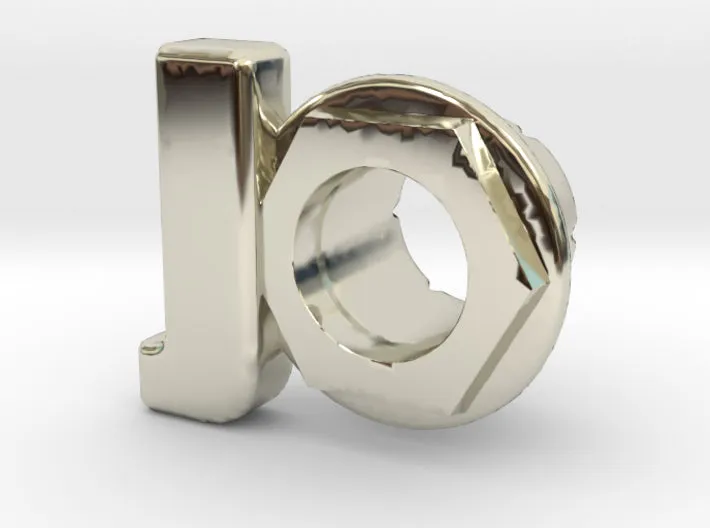 (J) Octagon 3D Eyelet 4/16 Inch Right Hole