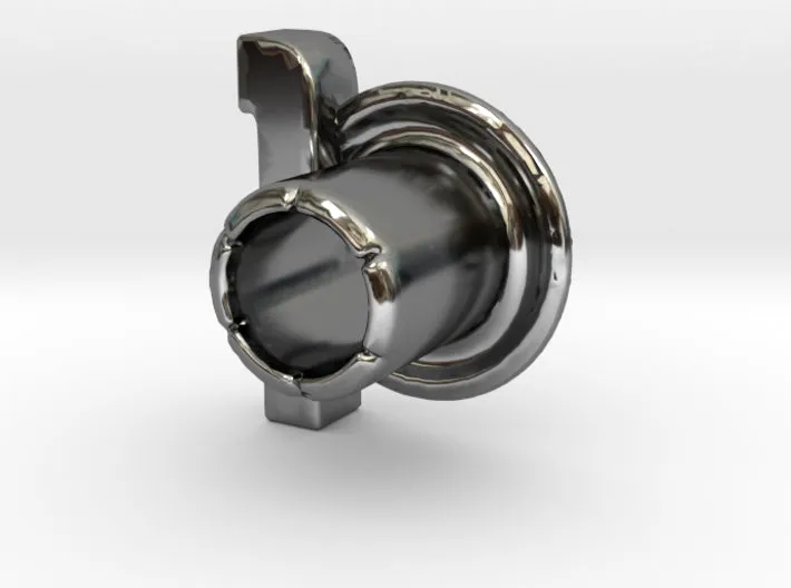(J) Round 3D Eyelet 3/16 Inch Right Hole