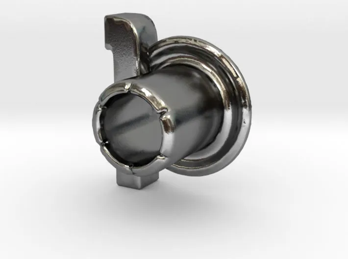 (J) Round 3D Eyelet 3/16 Inch Right Hole