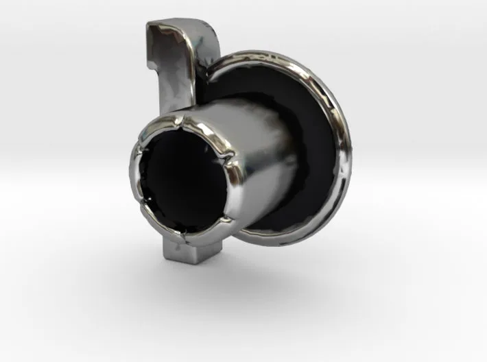 (J) Round 3D Eyelet 3/16 Inch Right Hole
