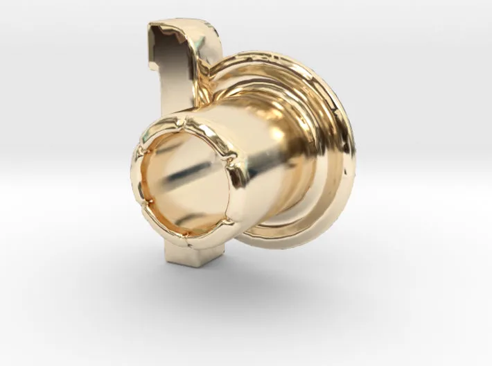 (J) Round 3D Eyelet 3/16 Inch Right Hole