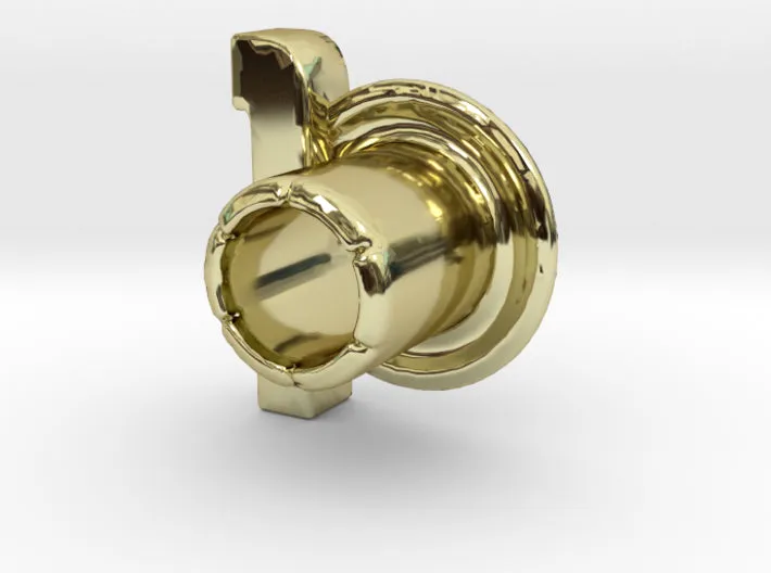 (J) Round 3D Eyelet 3/16 Inch Right Hole