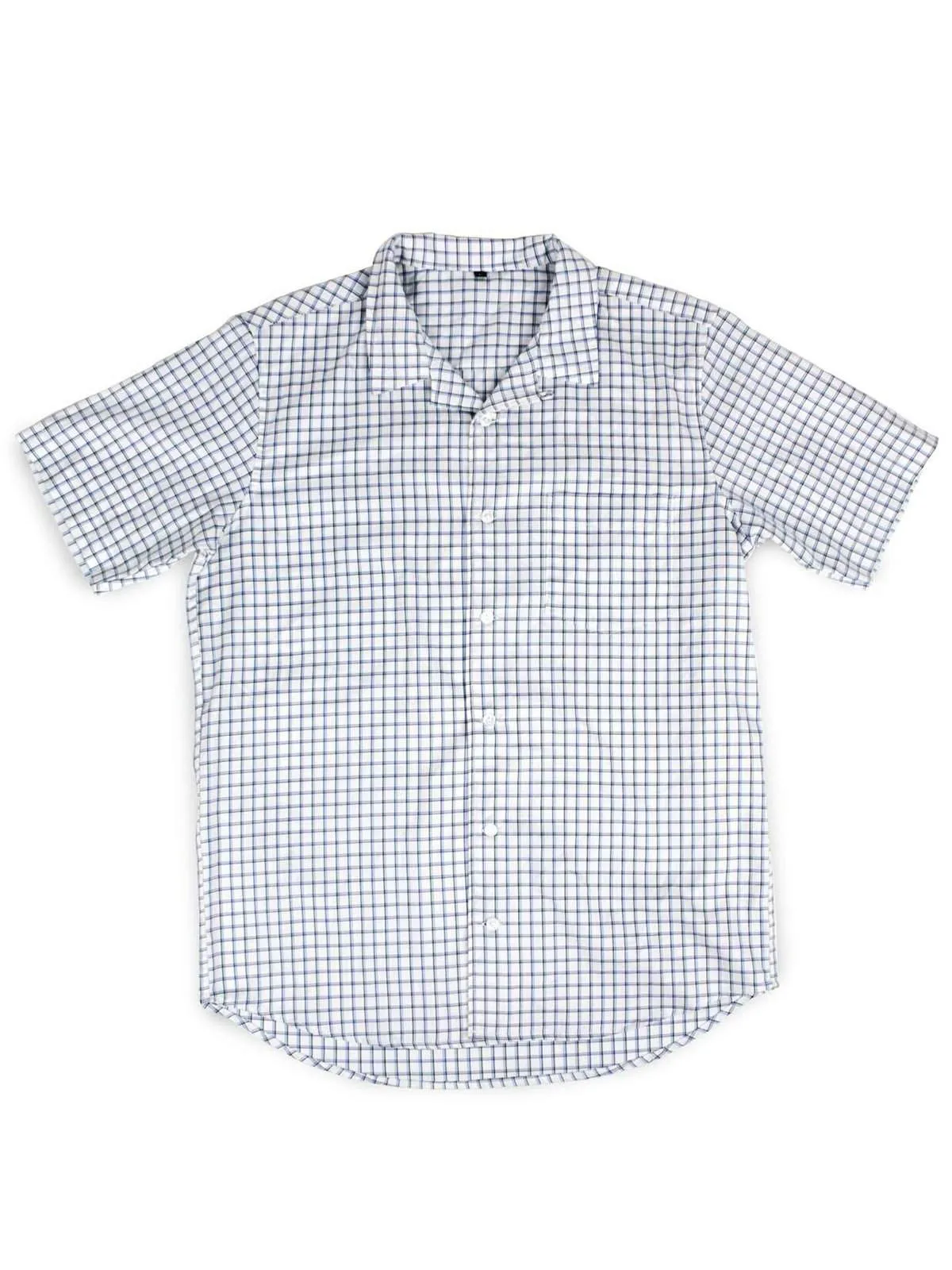 Jackhammer Charlie Shirt Checkered White