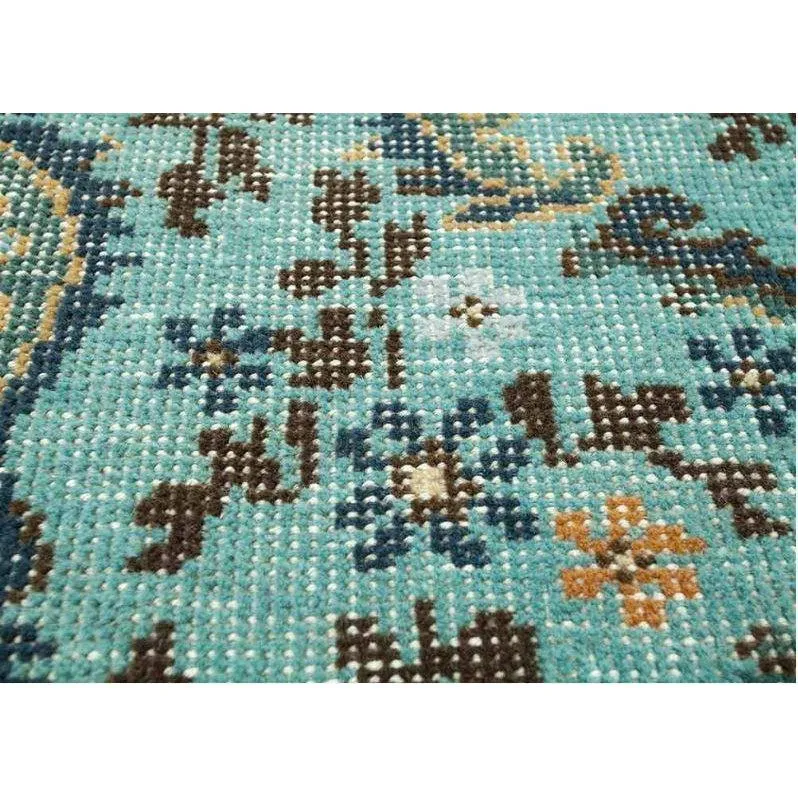 Jaipur Artisan Row Kai Rugs - Aruba Blue and Indigo