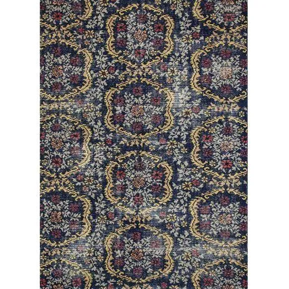 Jaipur Artisan Row Kai Rugs - Deep Navy and Savannah Green