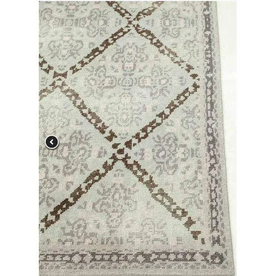 Jaipur Artisan Row Kai Rugs - Sky Blue and Ashwood