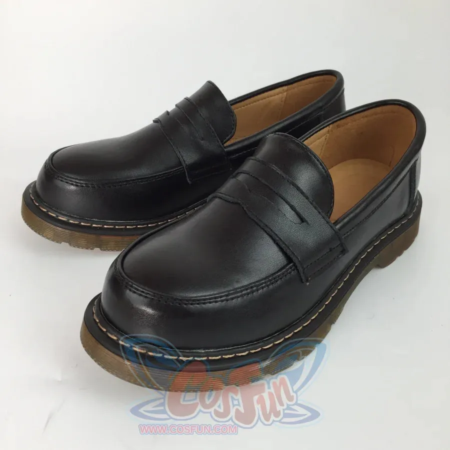 Japanese Mori Girls College Style All-match Penny Loafer Women's Shoes J40551