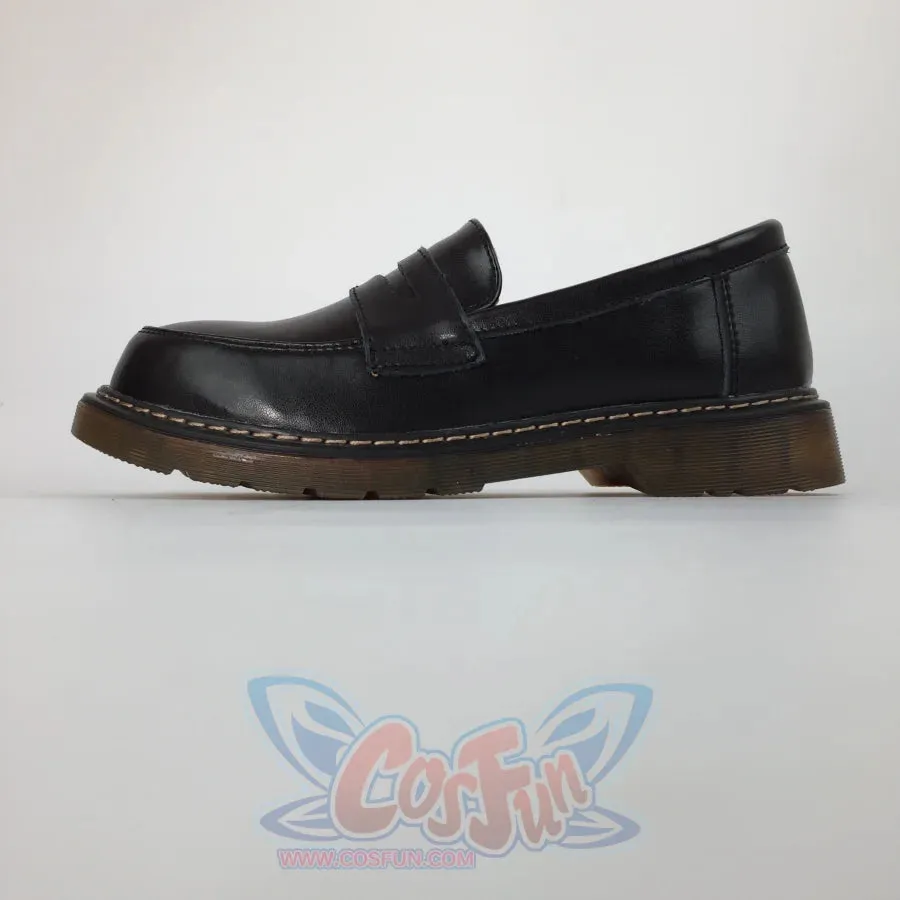 Japanese Mori Girls College Style All-match Penny Loafer Women's Shoes J40551