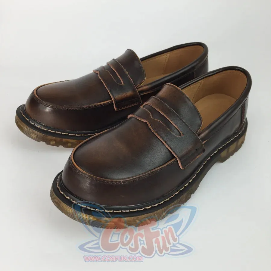 Japanese Mori Girls College Style All-match Penny Loafer Women's Shoes J40551