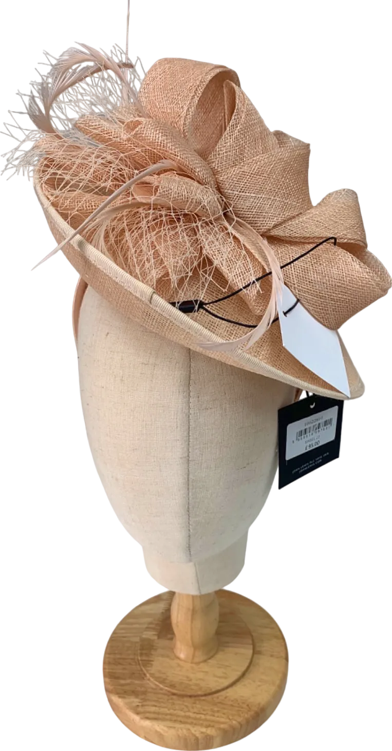 John Lewis Peach Fascinator MASL 22