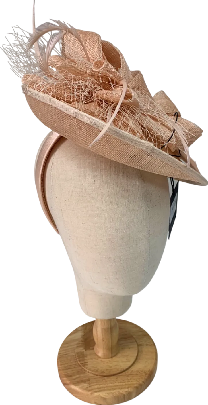 John Lewis Peach Fascinator MASL 22