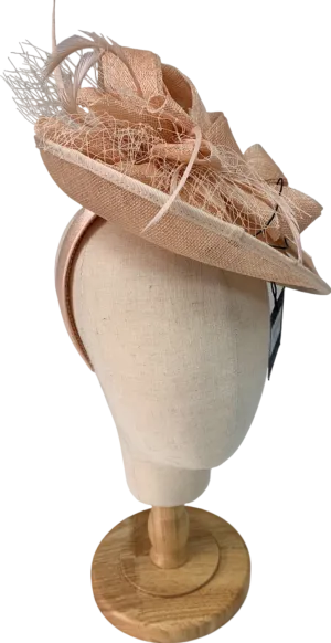 John Lewis Peach Fascinator MASL 22
