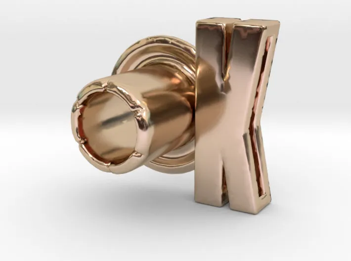 (K) Round 3D Eyelet 3/16 Inch Left Hole