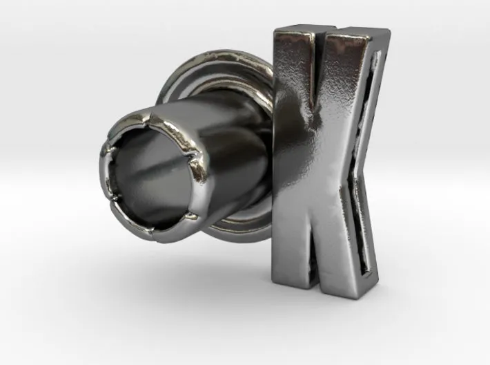 (K) Round 3D Eyelet 3/16 Inch Left Hole