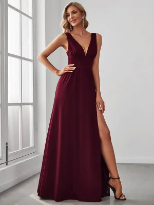 Karina formal ball or bridesmaid dress in burgundy s28 Express NZ wide