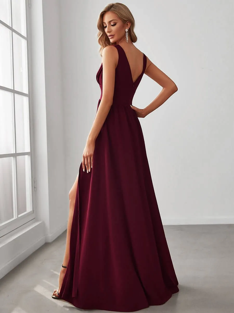 Karina formal ball or bridesmaid dress in burgundy s28 Express NZ wide