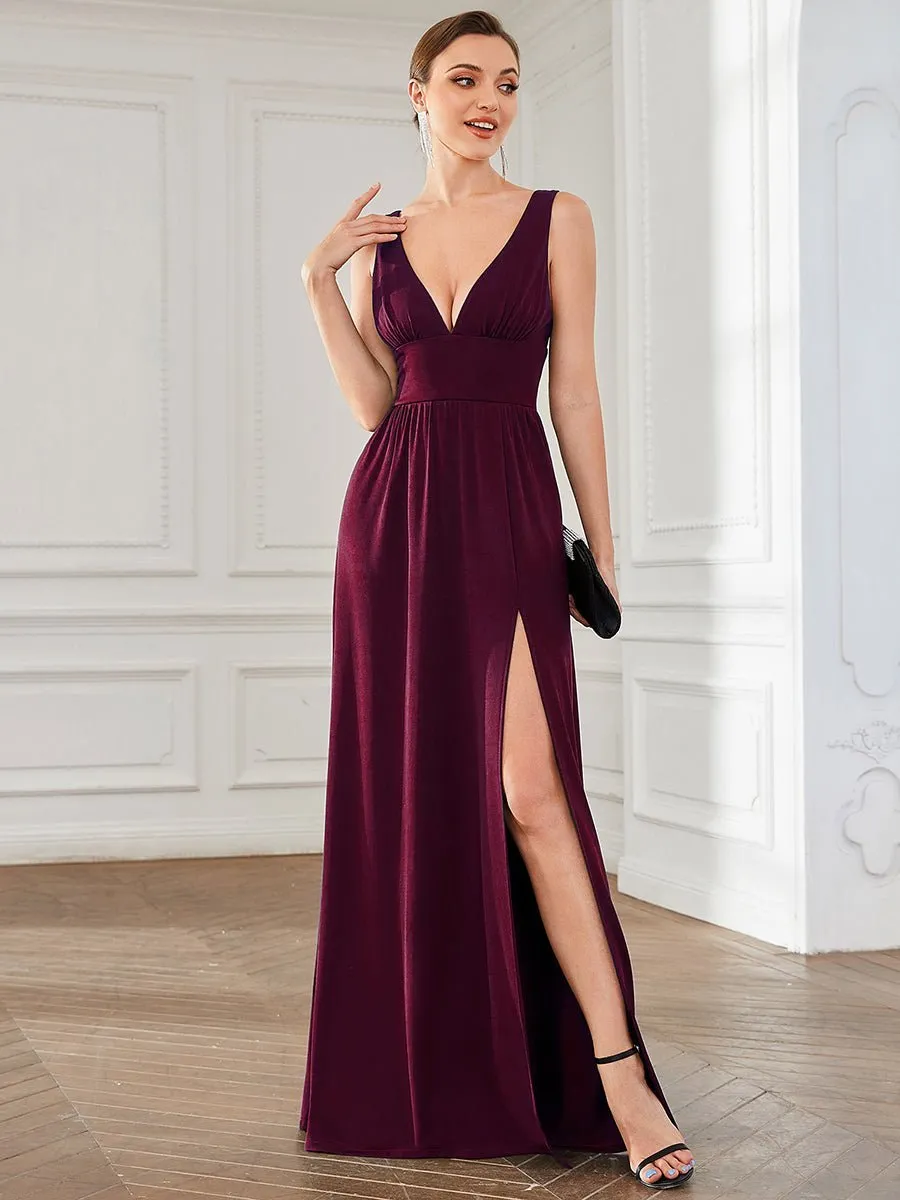 Karina low cut formal ball or party dress in Mulberry Express NZ wide