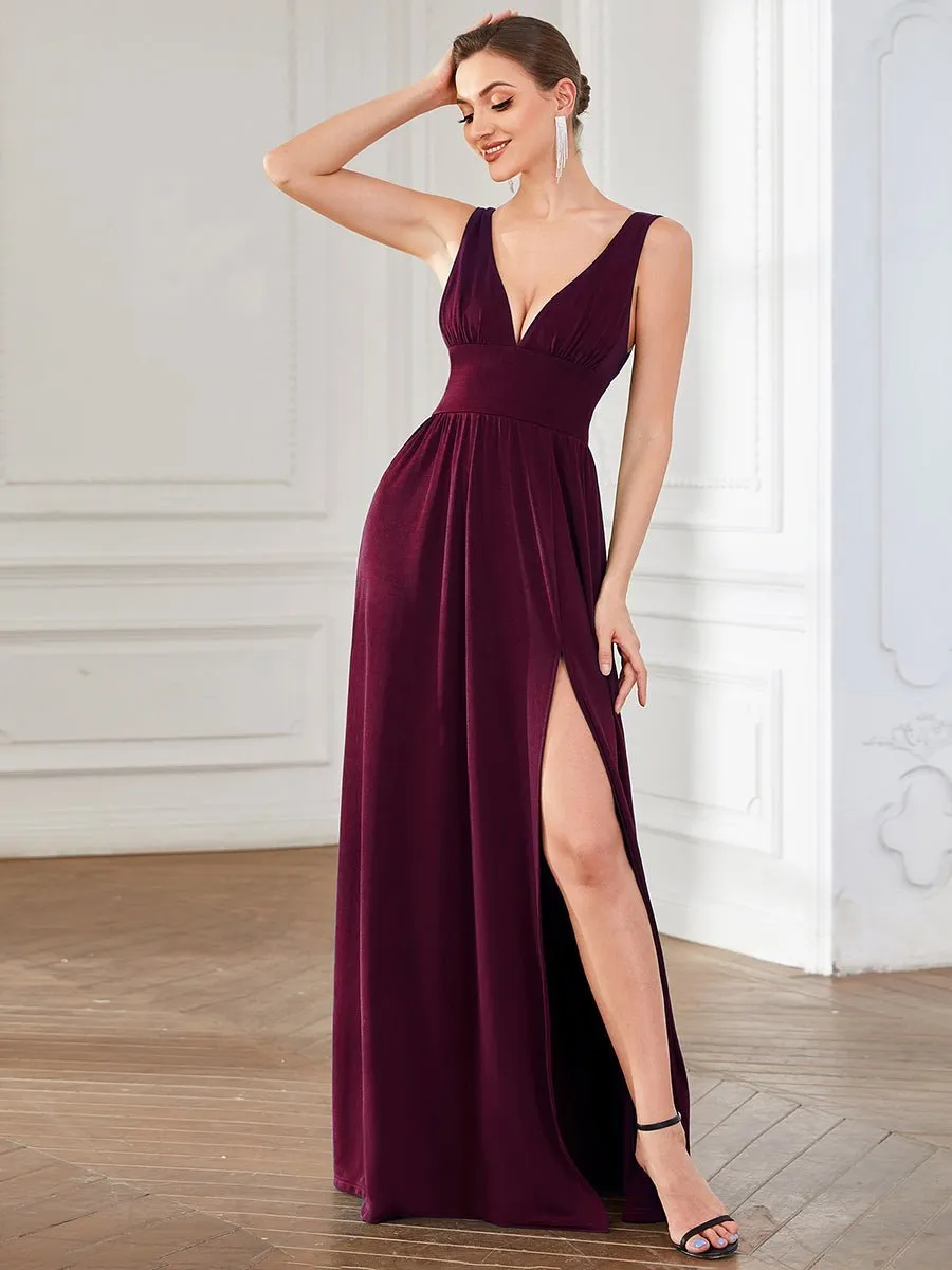 Karina low cut formal ball or party dress in Mulberry Express NZ wide