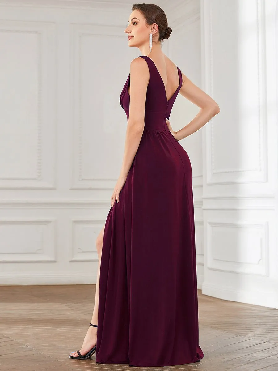 Karina low cut formal ball or party dress in Mulberry Express NZ wide