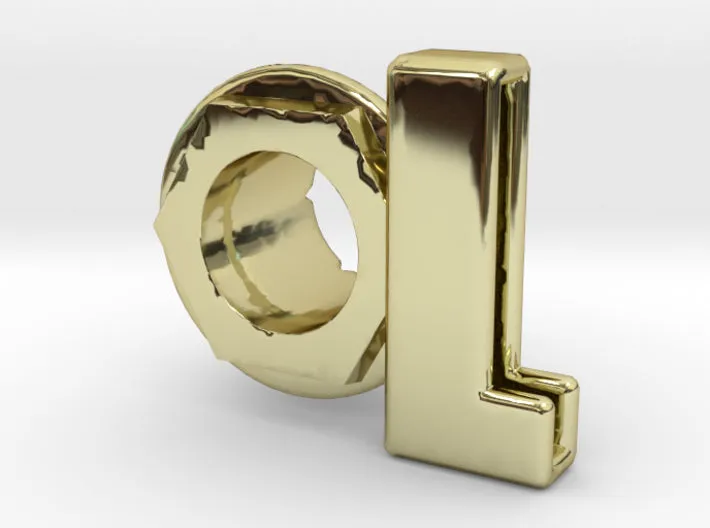 (L) Octagon 3D Eyelet 4/16 Inch Left Hole