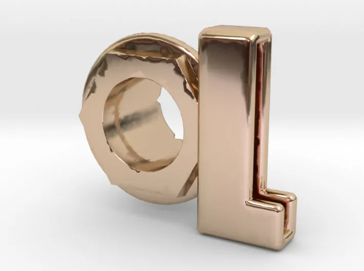 (L) Octagon 3D Eyelet 4/16 Inch Left Hole