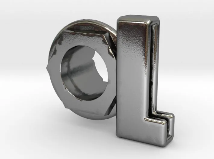 (L) Octagon 3D Eyelet 4/16 Inch Left Hole