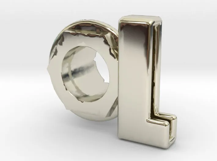 (L) Octagon 3D Eyelet 4/16 Inch Left Hole